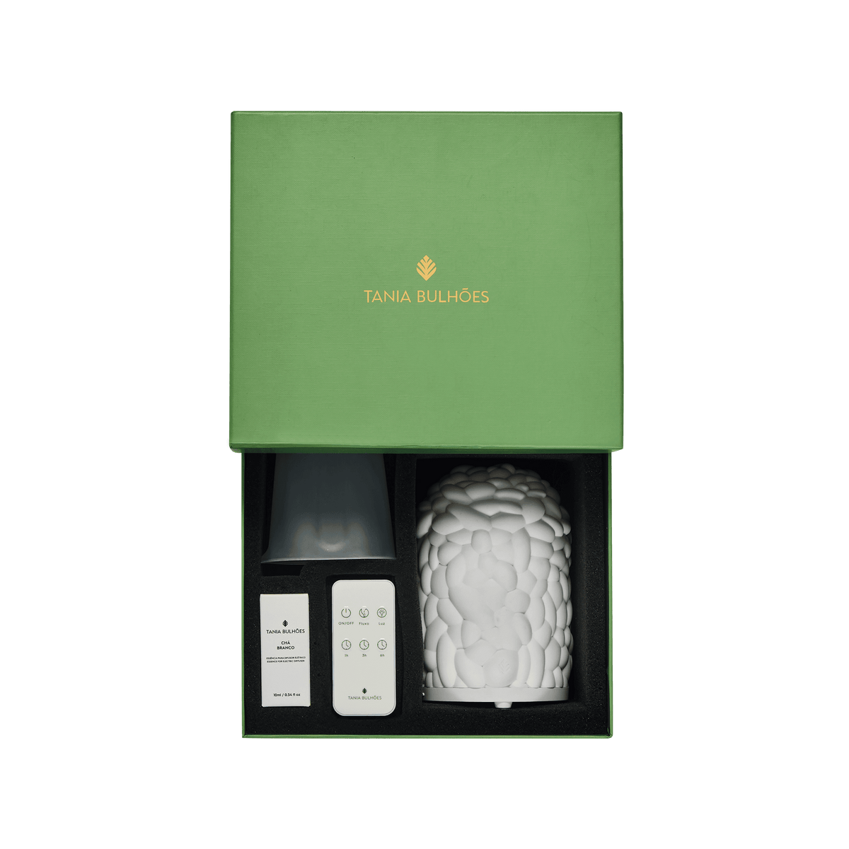 Kit Difusor Elétrico Seixos Floresta 10ml