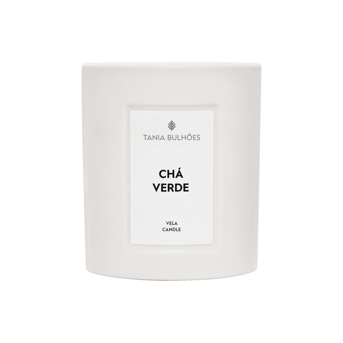 Chá Verde Vela Porcelana Branca 220g