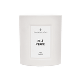 Chá Verde Vela Porcelana Branca 220g