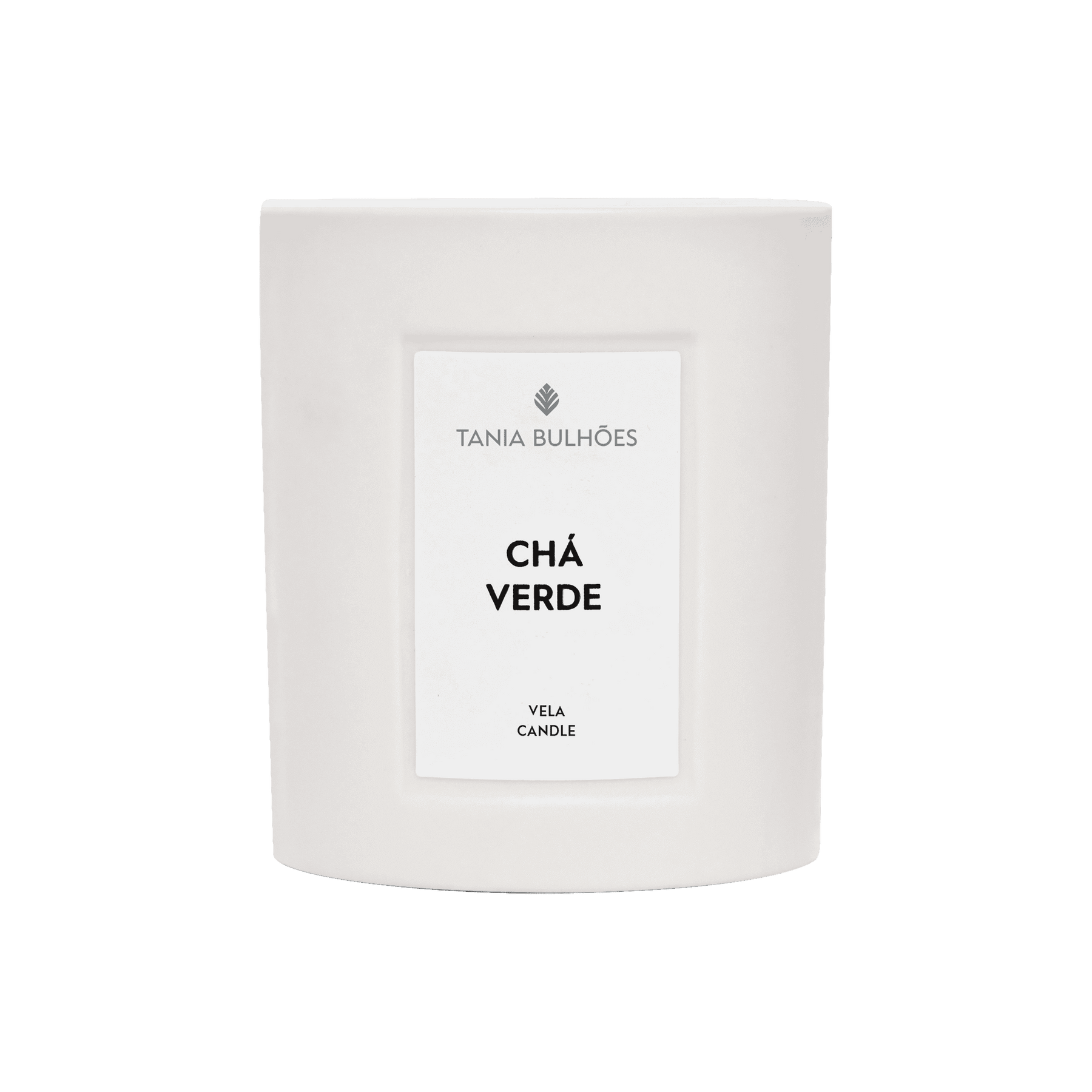 Chá Verde Vela Porcelana Branca 220g